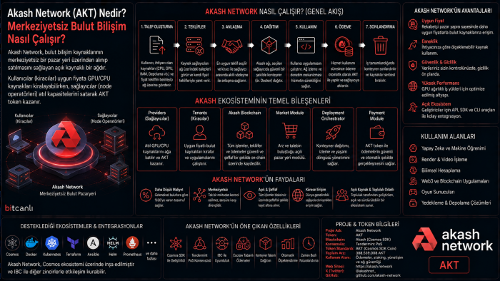 Akash Network (AKT) Nedir? Merkeziyetsiz Bulut Bilişim (Decentralized Cloud Computing) Nasıl Çalışır?